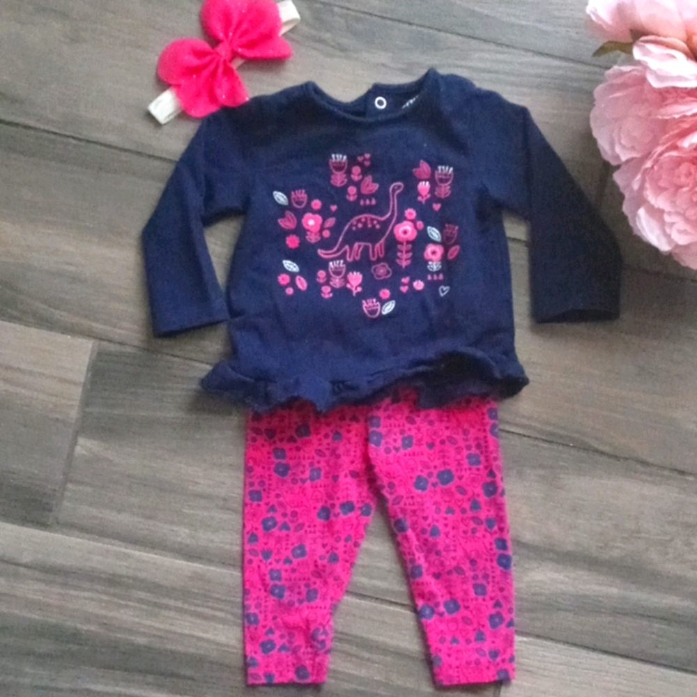 Set baby girl 3-6 months, color pink and blue